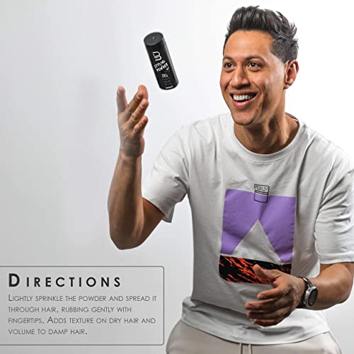 L3 Level 3 Hair Texture Powder for Men - Matte Finish Volumizing Powder