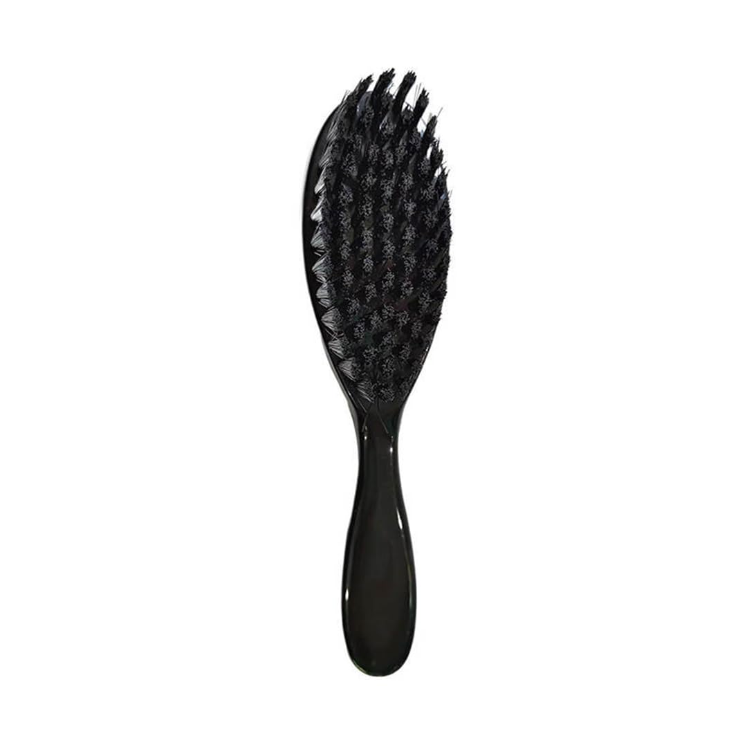 JV PRO Fade Brush with Dense Soft Bristle Brush and Ergonomic Design – Ideal Hair Brush for Barbers and Stylists for Achieving Seamless Fades and Blurred Haircuts