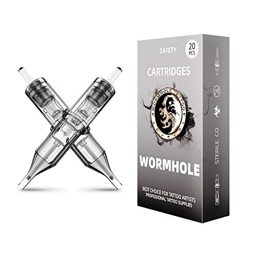 Wormhole Tattoo Cartridge Needles 5RL - 20PCS Round Liner Needles