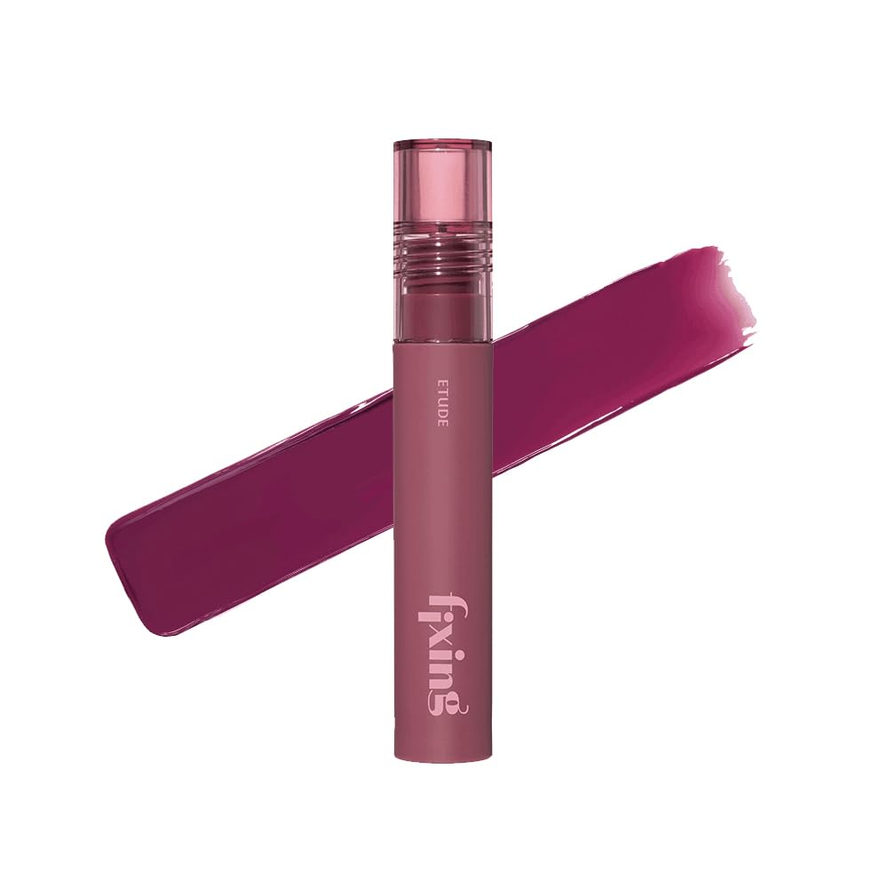 ETUDE Fixing Tint #01 Analog Rose - Long-Lasting, High-Pigment Liquid Lipstick | Waterproof Matte Finish | K-Beauty 4g