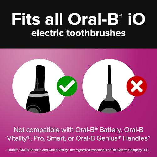 Reach Sensitive Replacement Toothbrush Heads for Oral-B iO - 2 Pack