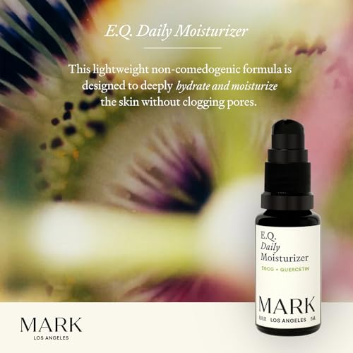 MARK Los Angeles EQ Daily Moisturizer 0.5 Fl Oz - Hydrating Face Cream for Dry Skin & Redness