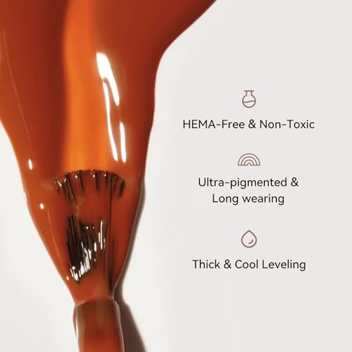 Vetsy HEMA-Free Valentine Gel Nail Polish Set - 6 Romantic Long-Lasting Colors