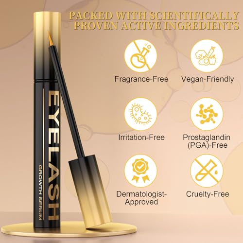 Tistees Eyelash Growth Serum - Volumizing & Lengthening Formula (5 mL)