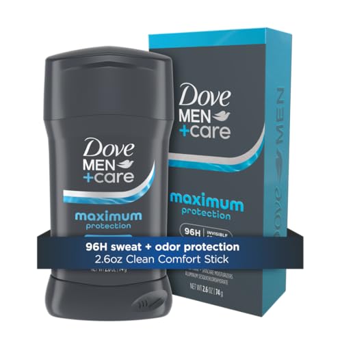 Dove Men+Care Invisible Solid Stick Clean Comfort 2.6 oz - 96hr Protection