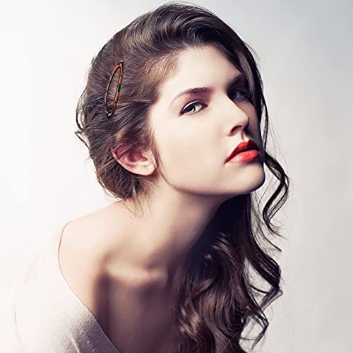Waydress 12 Pcs Tortoise Hair Clip Barrettes for Women