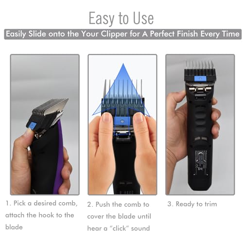 A5 Animal Clipper Attachment Guard Comb #3 - 3/8" for Pet Grooming