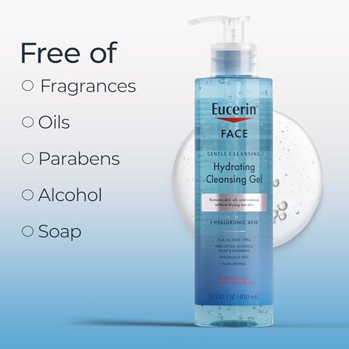 Eucerin Gentle Hydrating Gel Cleanser for Sensitive Skin - 13.5 Fl Oz