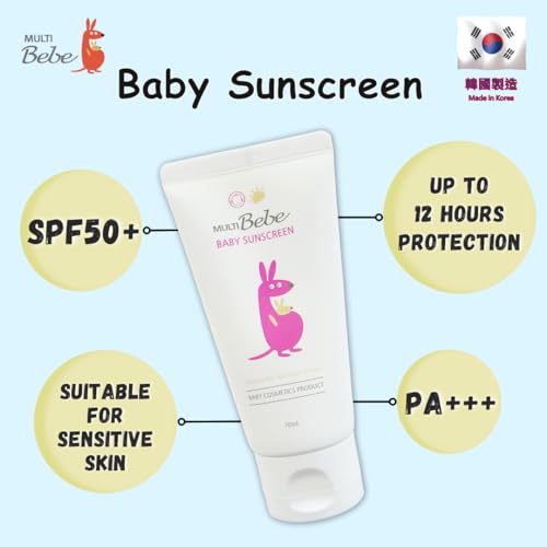 Multi-Bebe Baby Sunscreen SPF 50+ PA+++ - 2.4 fl oz