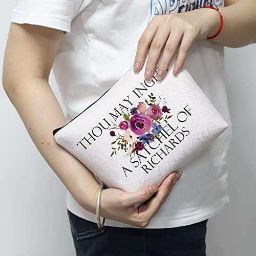 MNIGIU Funny Sarcastic Makeup Zipper Pouch Bag for Cosmetics & Travel
