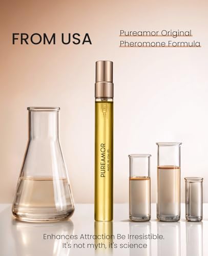 PureAmor No.98 Pheromone Perfume Oil Spray - Velvet Floral & Coffee