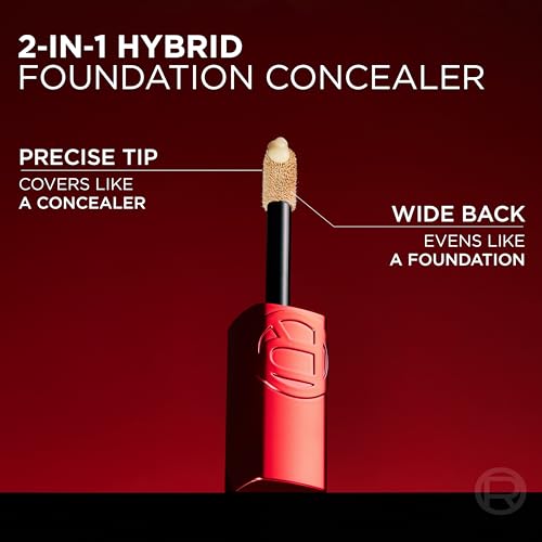 L'Oreal Paris Infallible Skin Ink 2-in-1 Foundation & Concealer Light Warm 0.5 Fl Oz