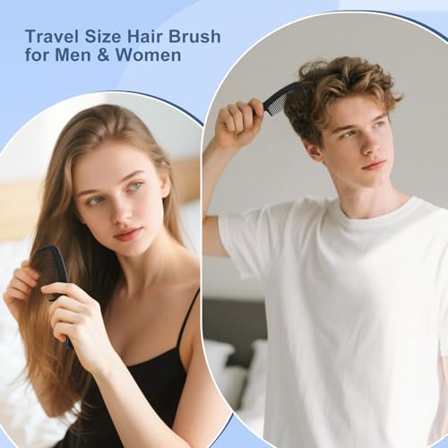 Lomgwumy 5.9 Inch Bulk Hair Combs Pack of 30 Individually Wrapped