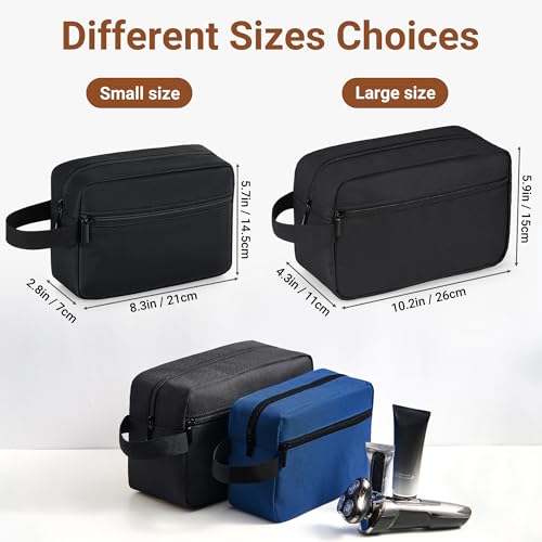 Elviros Travel Toiletry Bag for Men & Women - Compact & Durable