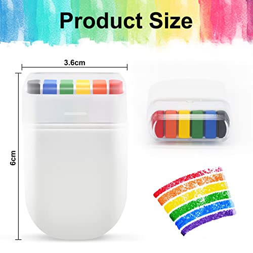 Rainbow Pride Face Paint Stick - 2 Pack Non-Toxic Crayon Brushes