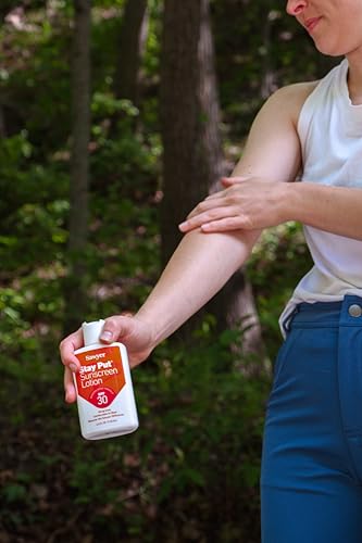Sawyer Stay-Put SPF 30 Sunscreen Lotion, 4 Ounce - Water Resistant