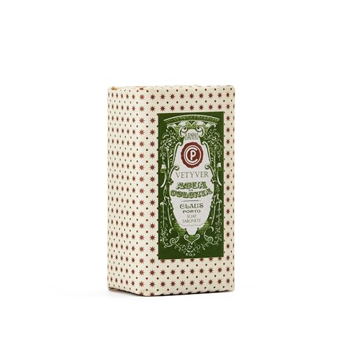 Claus Porto Agua Colonia Vetyver Mini Soap, 50g Vegetable-Based Bar