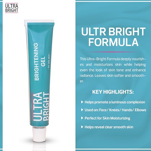 Ultra Bright Brightening Gel - 1 oz Nourishing Skin Treatment