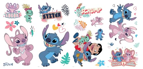 Disney Lilo and Stitch Wall Decals Set - Peel and Stick 27 Pieces