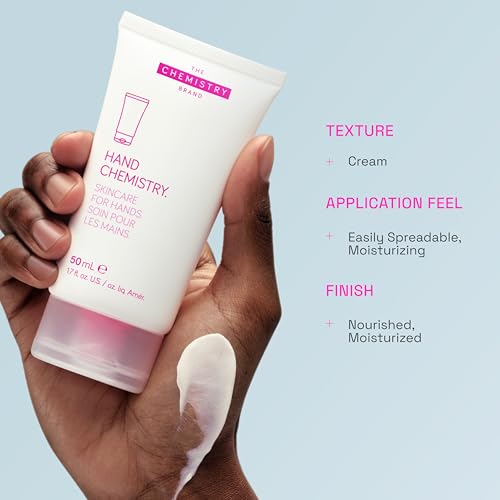 Hand Chemistry Anti-Aging Hand Cream - Non-Greasy Moisturizer for Dry, Cracked Hands