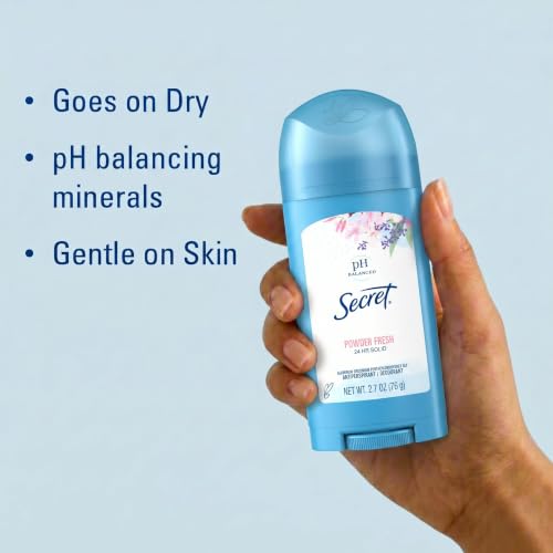 Secret Powder Fresh Antiperspirant Deodorant for Women - 2.7 oz (Pack of 3)