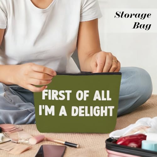 Funny Makeup Bag for Women - High-Quality Cosmetic Pouch