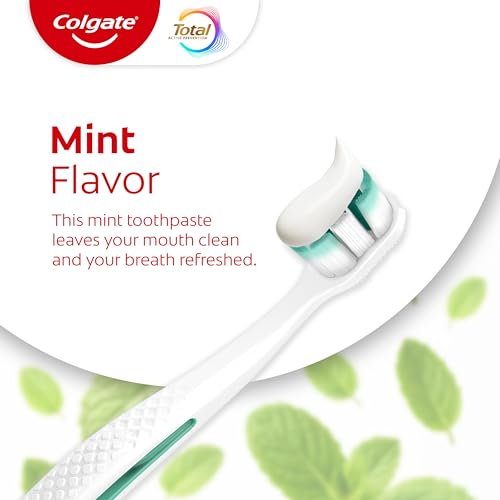 Colgate Total Deep Clean Mint Toothpaste 5.1 oz, 3 Pack - Anticavity Fluoride Formula