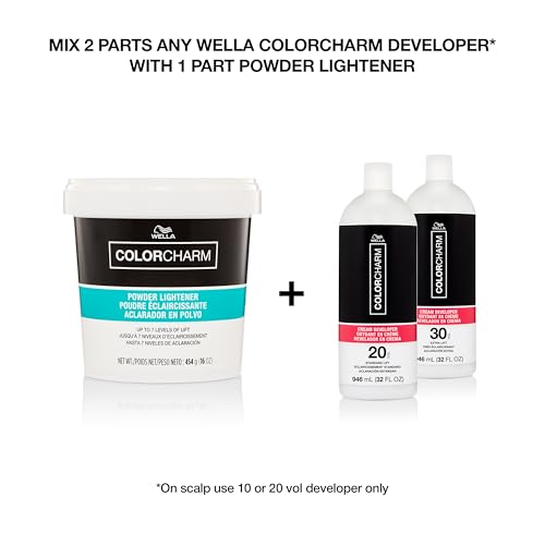 Wella ColorCharm Cream Hair Color Developer - Vegan Formula for Hair