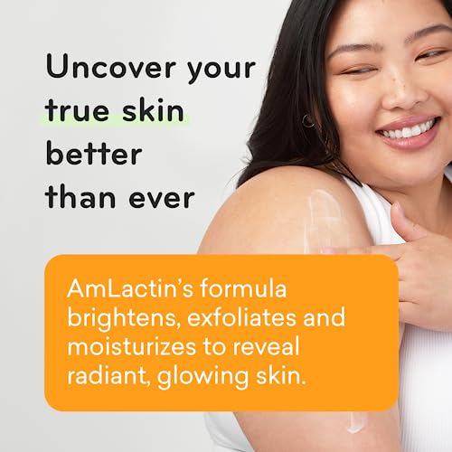 AmLactin Daily Vitamin C Lotion with 7% Lactic Acid for Dry Skin, 7.9 oz