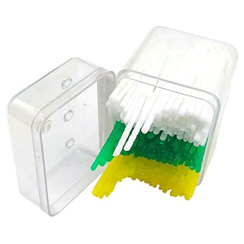 300 Pcs Disposable Plastic Curved Hook Toothpicks - Anti-Slip Handle