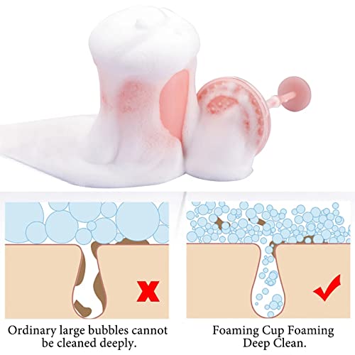 Facial Cleansing Foam Maker 2 Pack - Deep Clean & Save Face Wash