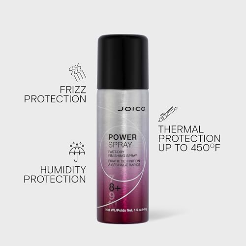 Joico Power Spray Fast-Dry Finishing Spray - 72 Hour Hold & Humidity Protection