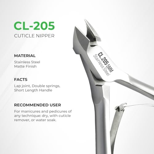 Nghia Professional Cuticle Nipper CL-205 6MM Stainless Steel Nail Tool