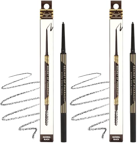 EBIN NEW YORK Micro Brow Pencil - Natural Black, 2-Pack