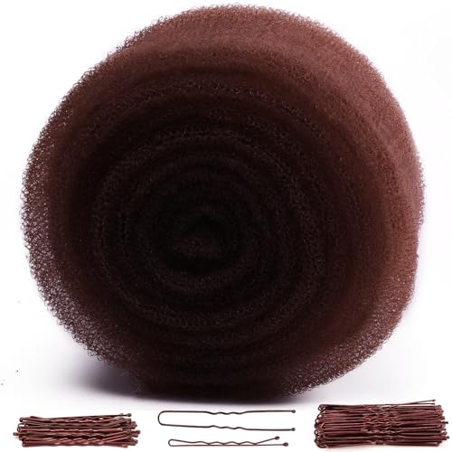 YGQQOY Dark Brown Hair Sponge Updo Hair Filler & Volume Bun Maker Kit