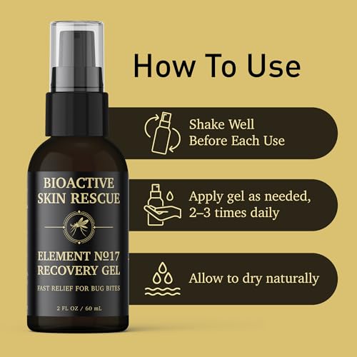 Bioactive Skin Rescue Hypochlorous Acid HOCl Gel Serum, 2oz
