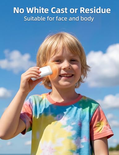 Kids SPF 50 Mineral Sunscreen Stick, 0.5 Ounce Travel Size - 2 Pack