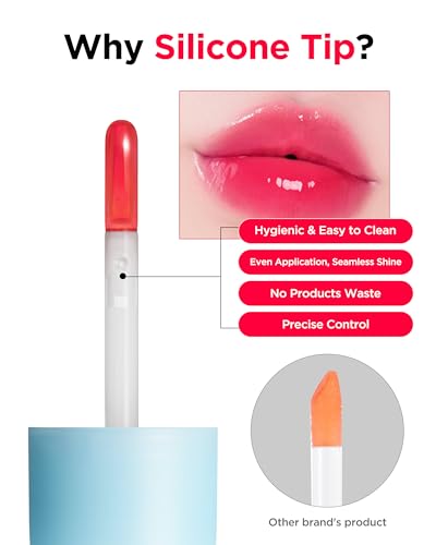 TOCOBO Juicy Berry Plumping Lip Oil - 07 Plum Jam, Vegan Tinted Gloss