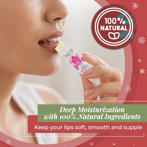 Chap-Lip 100% Natural Lip Balm Set - Holiday Collection, 24-Pack
