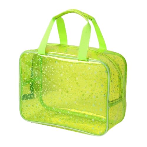 Waterproof Star Makeup Bag - Portable 12x5.9 Inch Travel Toiletry Bag