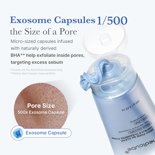 medicube Zero Capsule Foam Cleanser 4.23 Fl Oz – Pore Care, Capsule Foaming Facial Cleanser