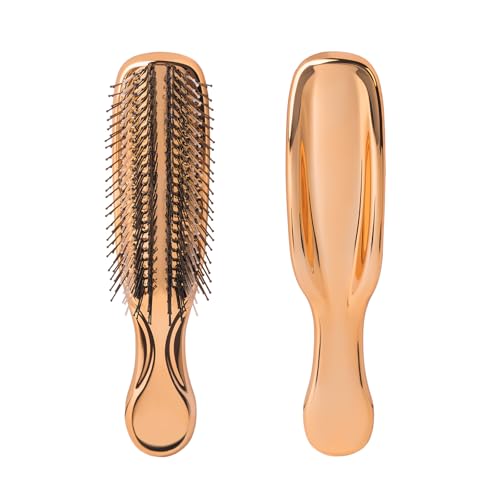 KSYN KO-KO Rose Gold Hair Brush for Women - Detangling & Scalp Massage