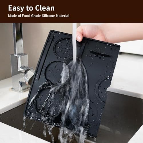 Watchget Silicone Espresso Tamping Mat - Non-Slip, Heat-Resistant Coffee Accessory