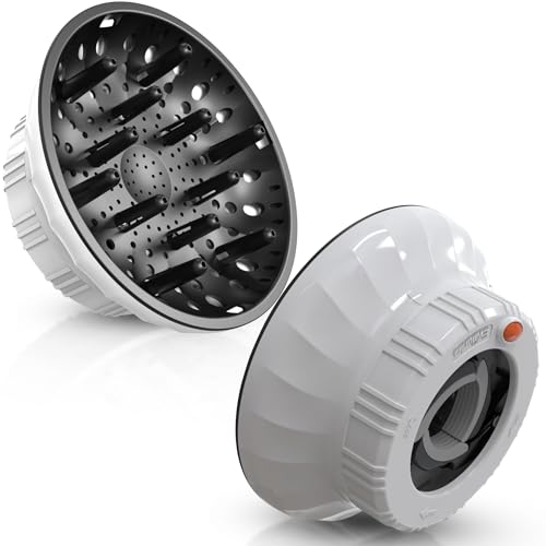 Universal Hair Diffuser for Curly & Wavy Hair - Lightweight Attachment