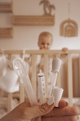 Dreambaby Baby Medicine Set - Blue/Clear, 1 Set, Reusable Plastic