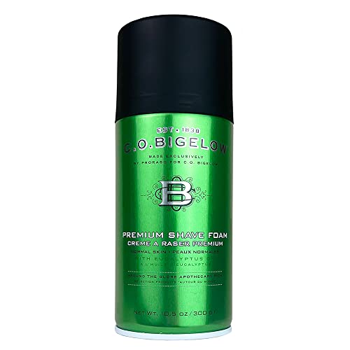 C.O. Bigelow Premium Shaving Foam with Eucalyptus Oil - 5.2 oz