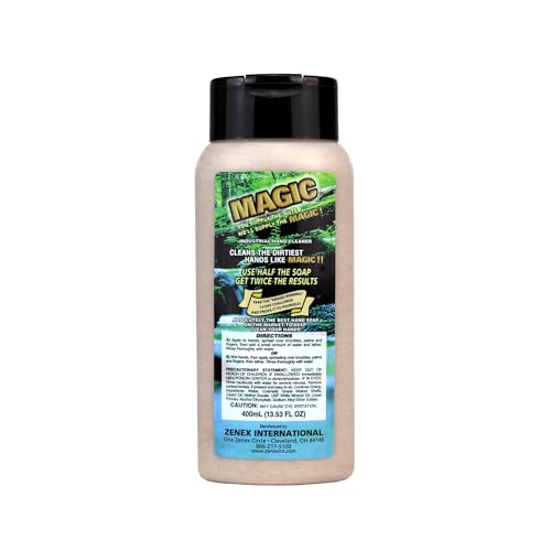 Zenex Magic Hand Soap - Industrial Hand Cleaner 400ml (13.53 Fl Oz)