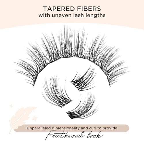 PopUp DIY Lash Extension Clusters - Variation 705, Soft & Reusable Eyelash Lashes