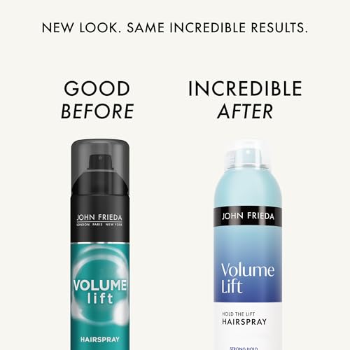 John Frieda Volume Lift Hairspray, Fine Hair, 10 oz, New Packaging - 2 Pack