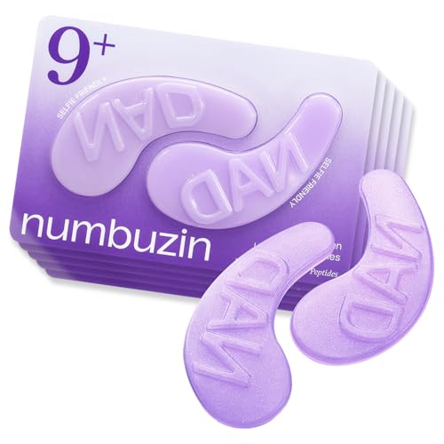numbuzin No.9 Cooling Eye Patches with NAD+, Collagen & Peptides - 5 Pairs